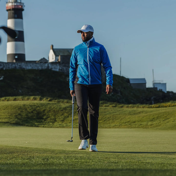 Lane is a Windproof and water repellent golf pants for Men in the color Black(8)