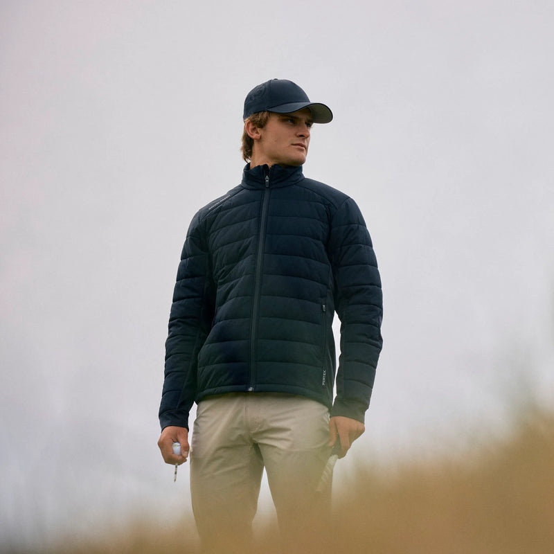 London is a Windproof and water repellent golf jacket for Men in the color Black(8)