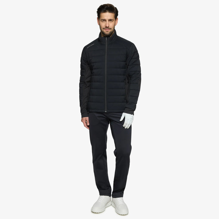 London is a Windproof and water repellent golf jacket for Men in the color Black(2)