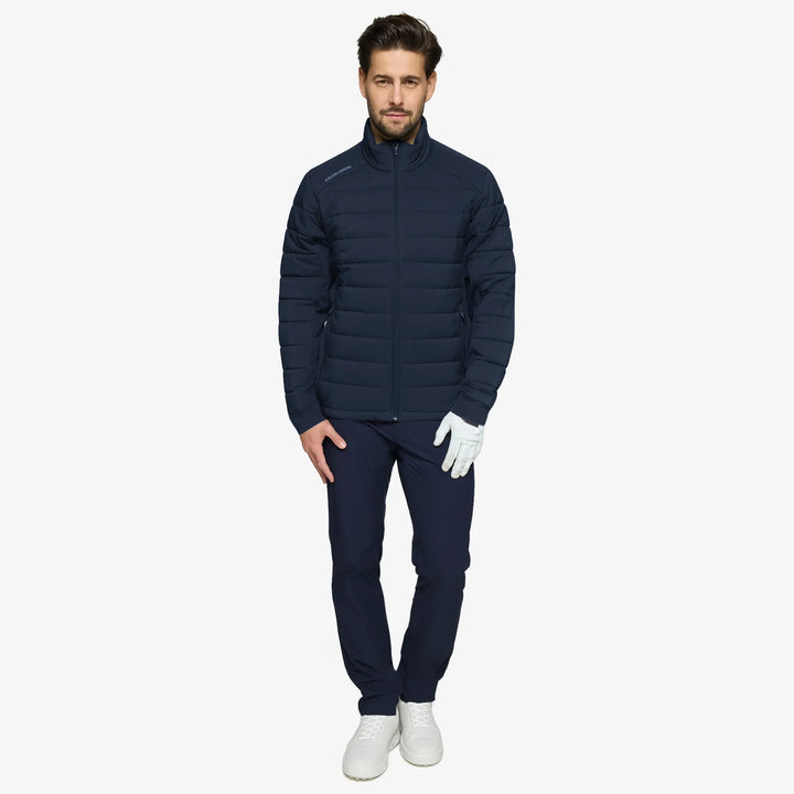 London is a Windproof and water repellent golf jacket for Men in the color Navy(2)