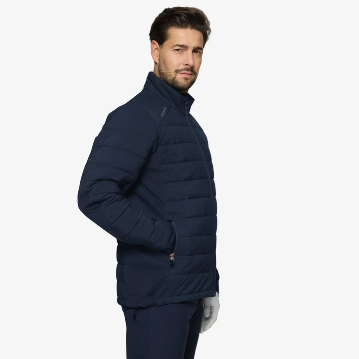 London is a Windproof and water repellent golf jacket for Men in the color Navy(3)