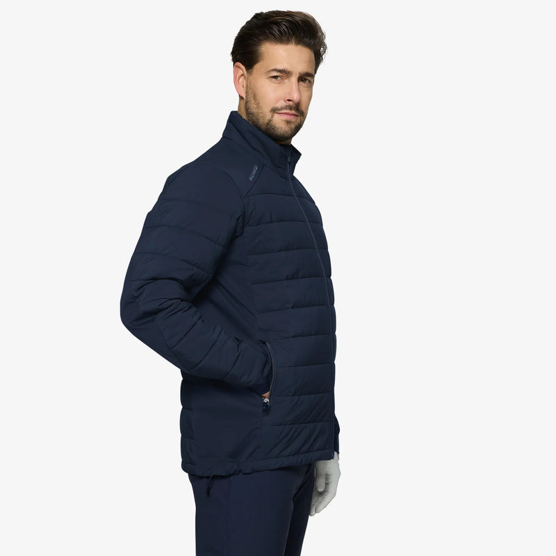 London is a Windproof and water repellent golf jacket for Men in the color Navy(3)