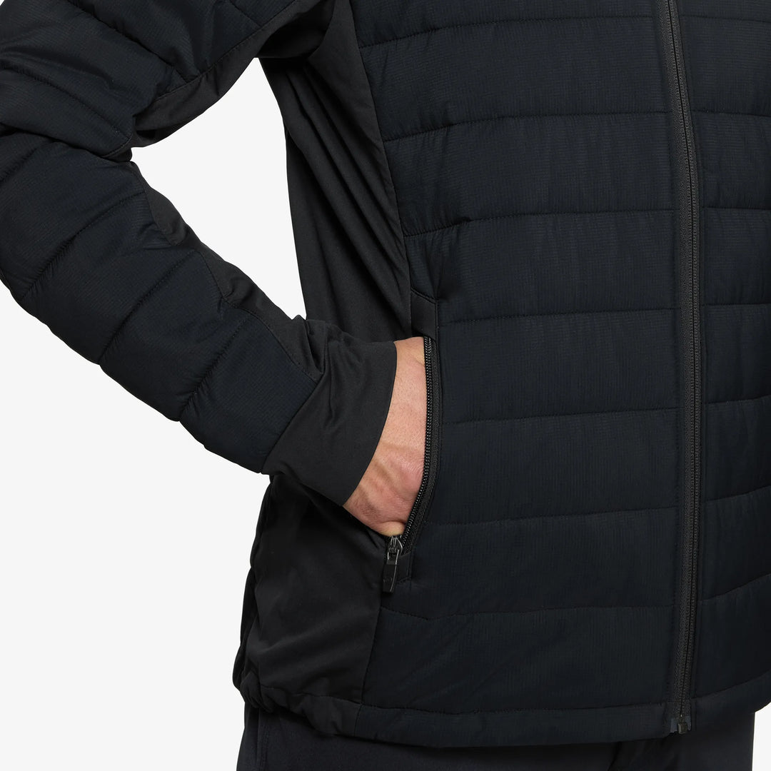 London is a Windproof and water repellent golf jacket for Men in the color Black(4)