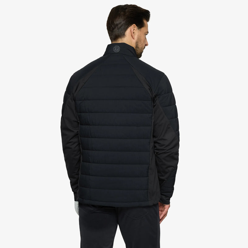 London is a Windproof and water repellent golf jacket for Men in the color Black(5)