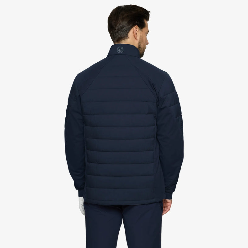 London is a Windproof and water repellent golf jacket for Men in the color Navy(5)