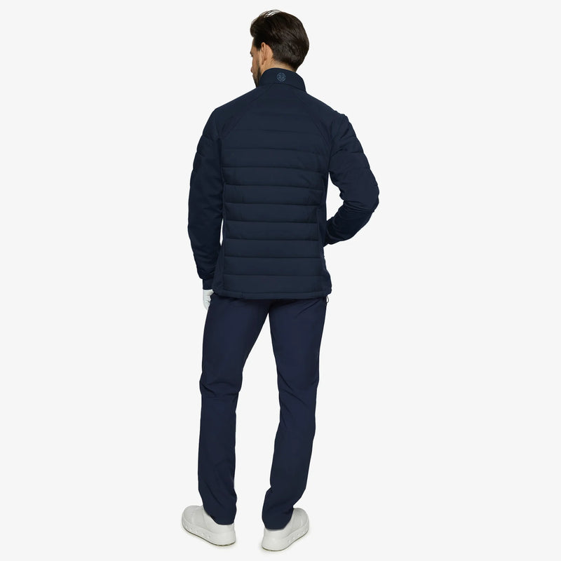 London is a Windproof and water repellent golf jacket for Men in the color Navy(6)