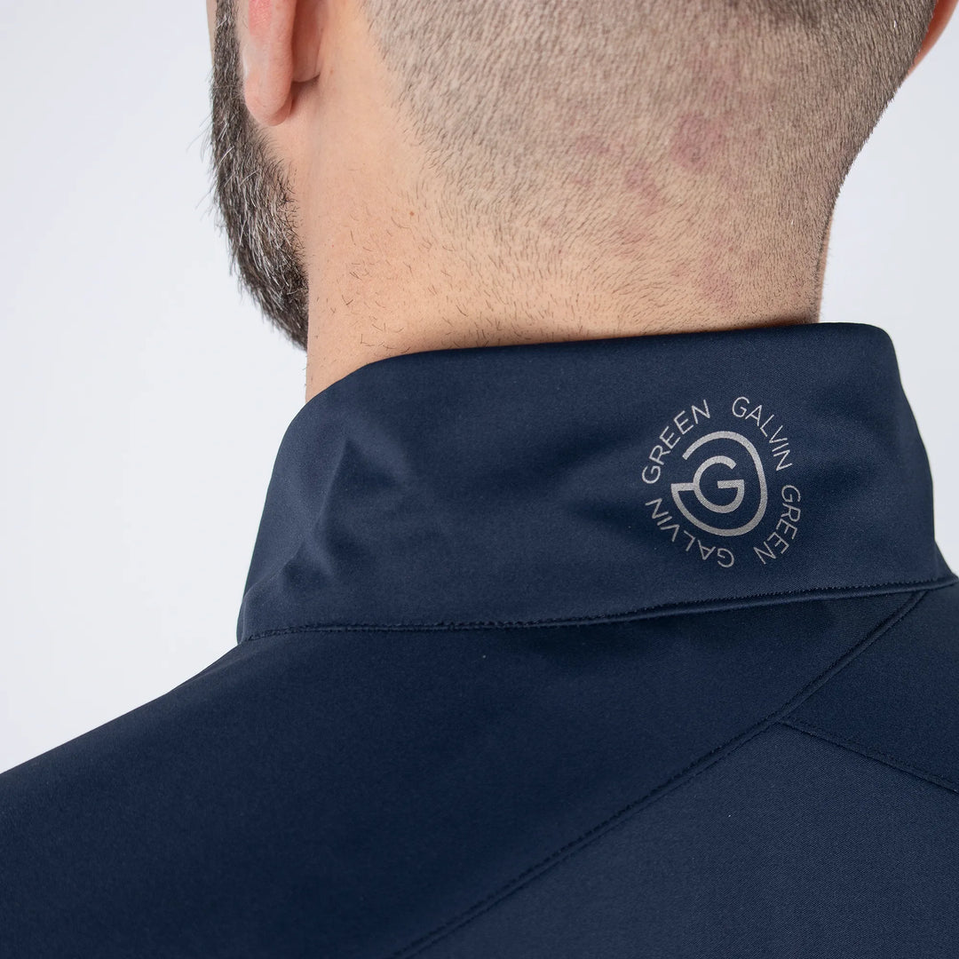 Lucas is a Windproof and water repellent golf jacket for Men in the color Navy(2)