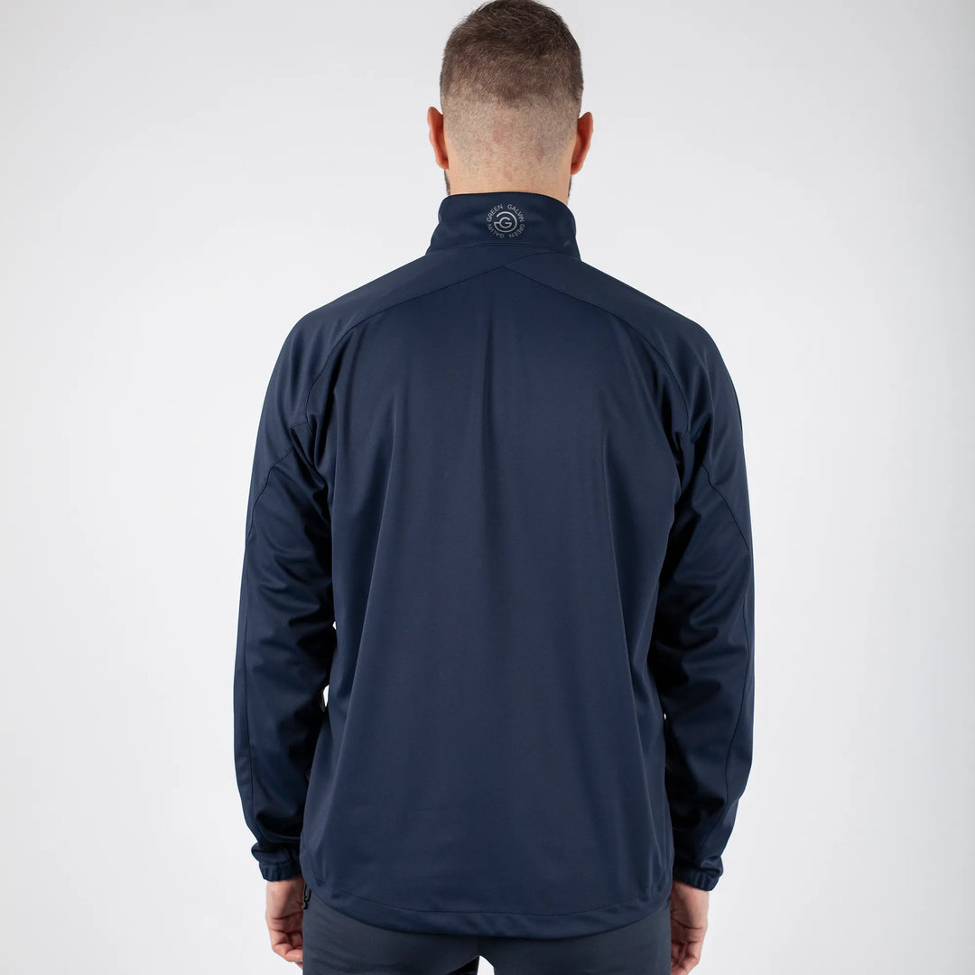 Lucas is a Windproof and water repellent golf jacket for Men in the color Navy(4)