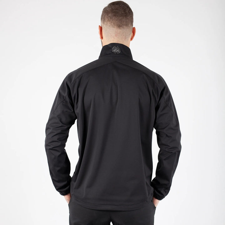 Lucas is a Windproof and water repellent golf jacket for Men in the color Black(2)