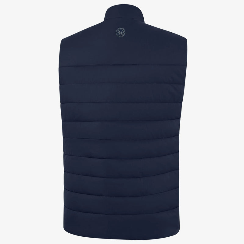 Luca is a Windproof and water repellent golf vest for Men in the color Navy(7)