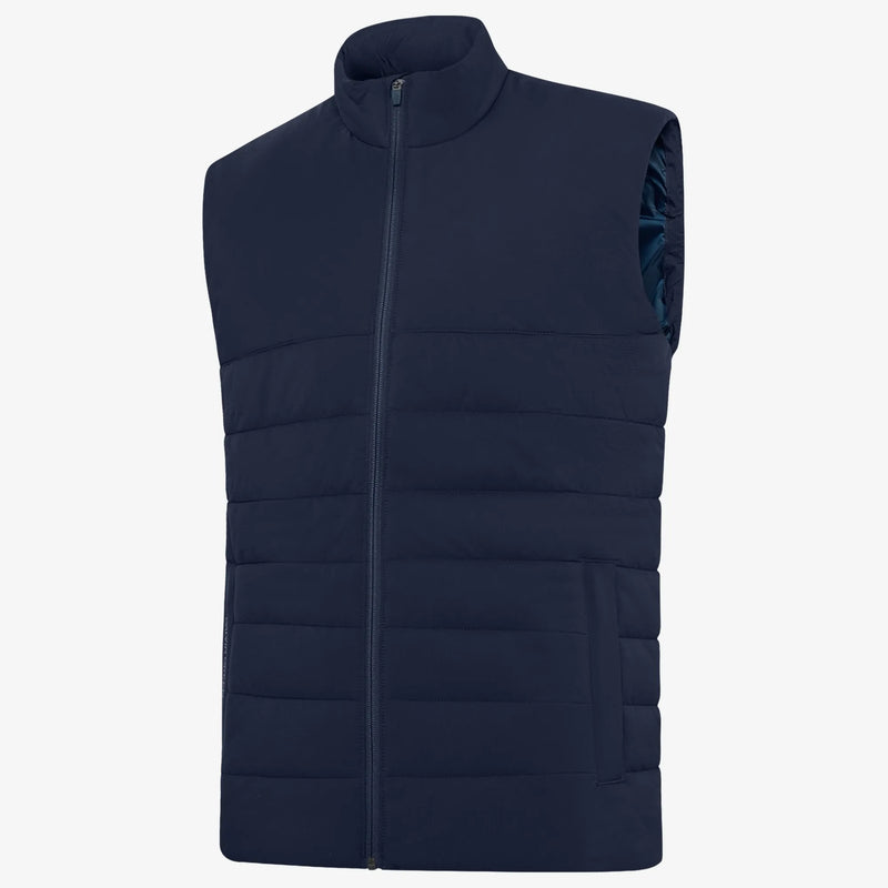 Luca is a Windproof and water repellent golf vest for Men in the color Navy(0)