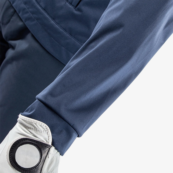 Lucien is a Windproof and water repellent golf jacket for Men in the color Navy/White/Cool Grey(6)