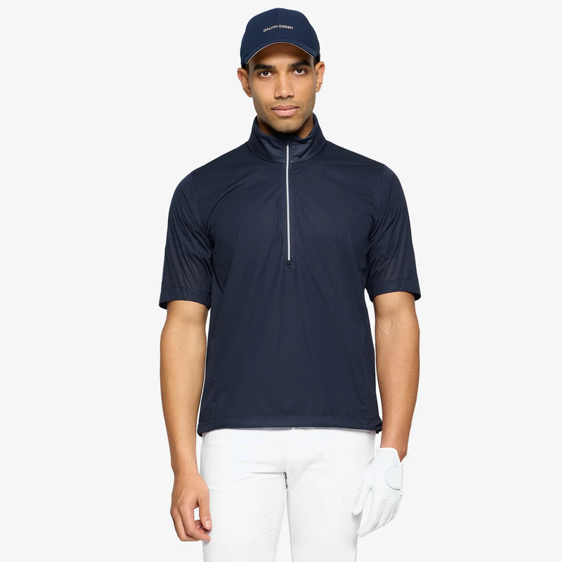 Luis is a Windproof and water repellent golf jacket for Men in the color Navy(1)