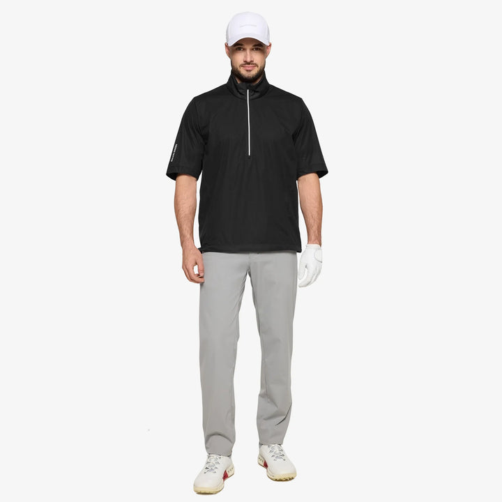 Luis is a Windproof and water repellent golf jacket for Men in the color Black(2)