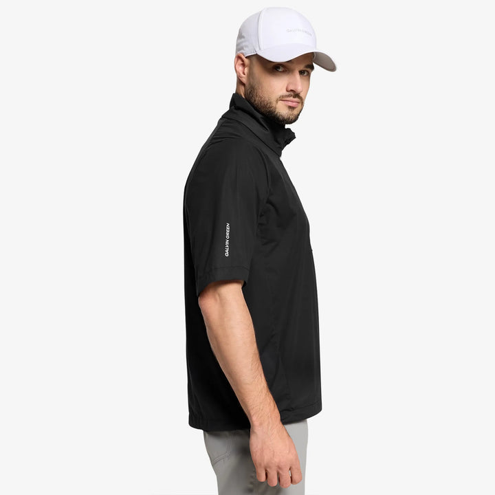 Luis is a Windproof and water repellent golf jacket for Men in the color Black(3)