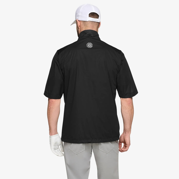 Luis is a Windproof and water repellent golf jacket for Men in the color Black(4)