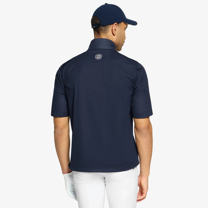 Luis is a Windproof and water repellent golf jacket for Men in the color Navy(4)