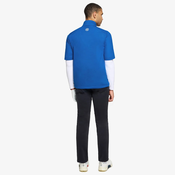 Luis is a Windproof and water repellent golf jacket for Men in the color Royal Blue(5)