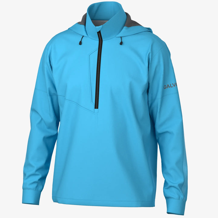 Luke is a Windbreaker jacket for Men in the color Alaskan Blue(0)