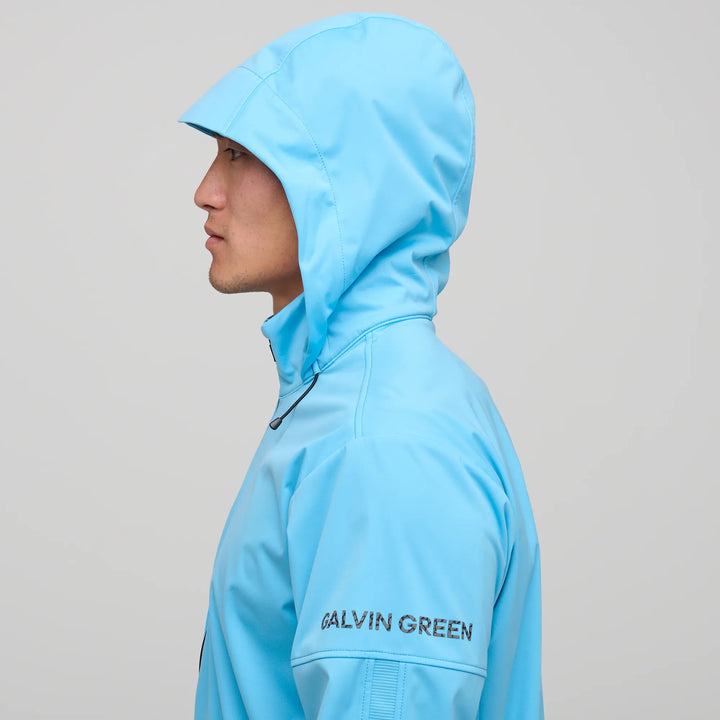 Luke is a Windbreaker jacket for Men in the color Alaskan Blue(4)