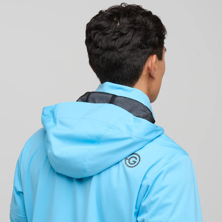 Luke is a Windbreaker jacket for Men in the color Alaskan Blue(3)