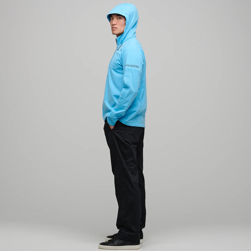 Luke is a Windbreaker jacket for Men in the color Alaskan Blue(7)