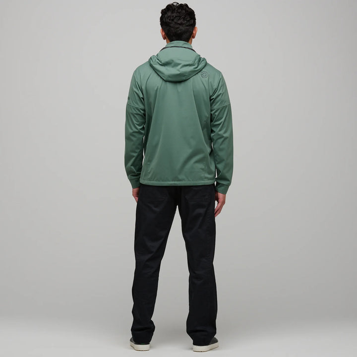Luke is a Windbreaker jacket for Men in the color Duck Green(8)