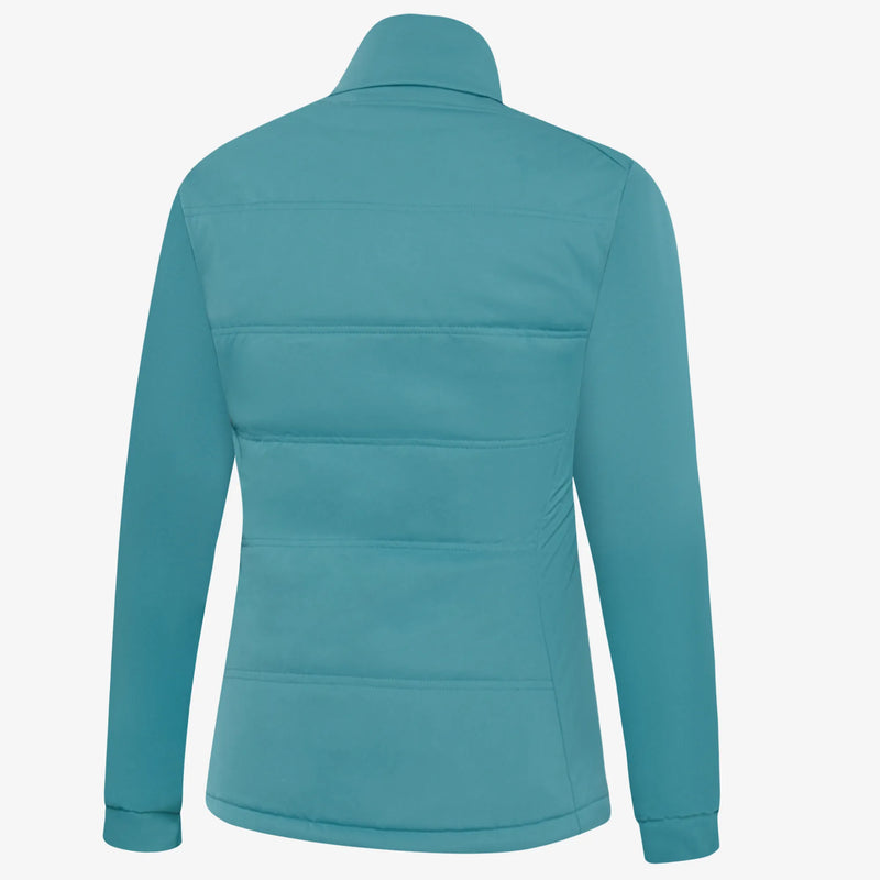 Lydia is a Windproof and water repellent golf jacket for Women in the color Storm Blue(6)