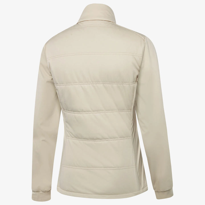 Lydia is a Windproof and water repellent golf jacket for Women in the color Sand(6)