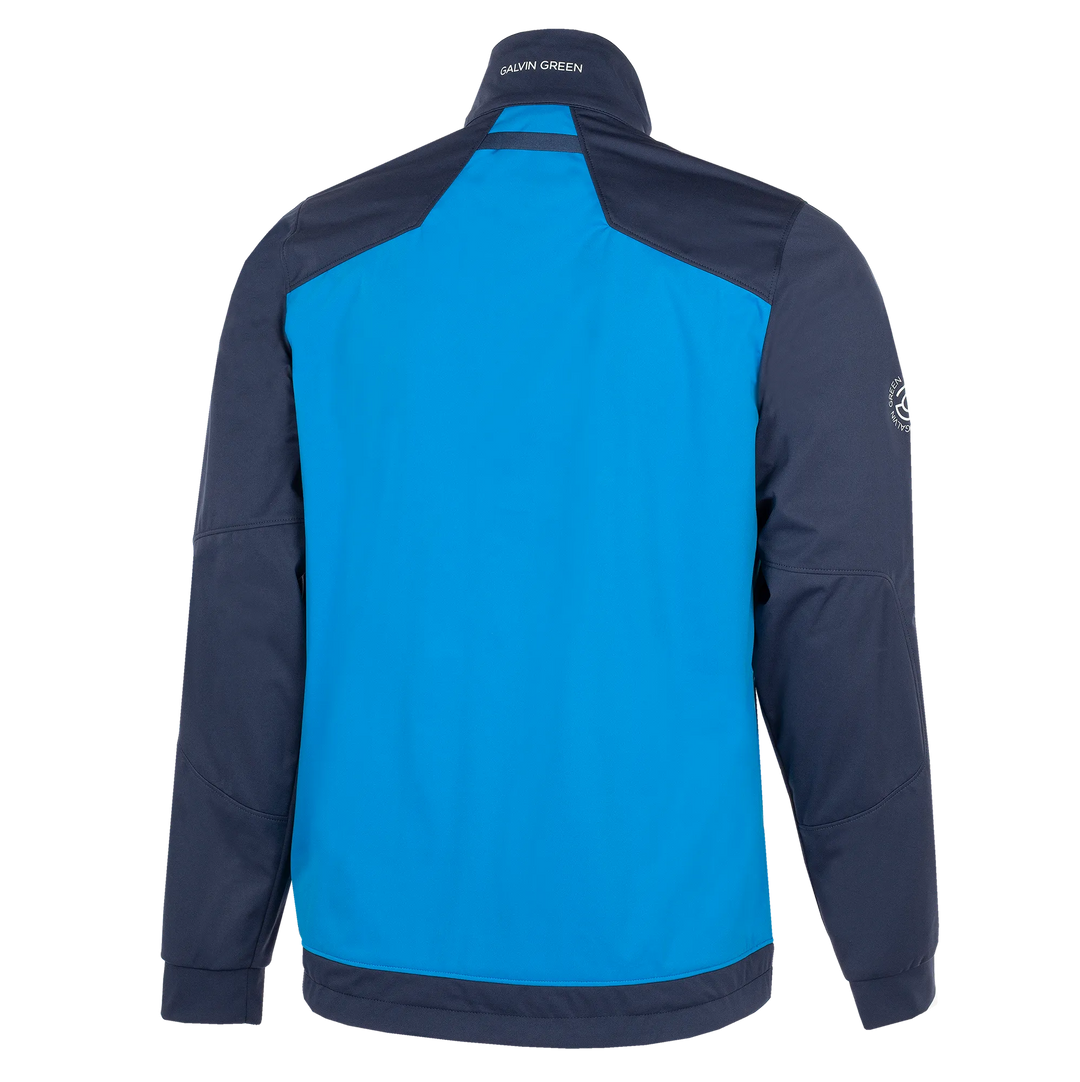Lyle is a Windproof and water repellent golf jacket for Men in the color Blue(8)