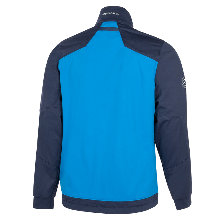 Lyle is a Windproof and water repellent golf jacket for Men in the color Blue(8)
