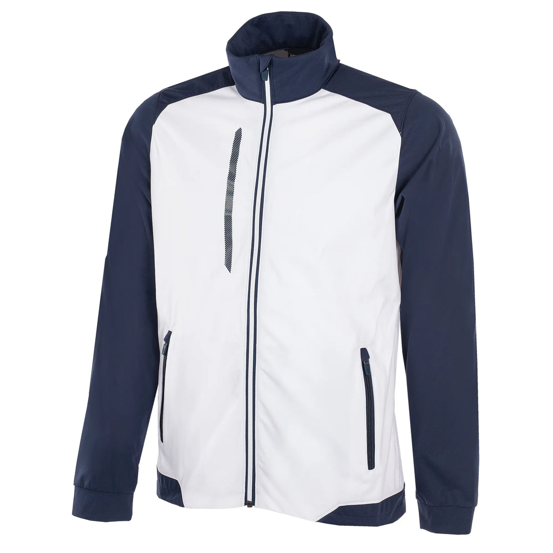 Lyle is a Windproof and water repellent golf jacket for Men in the color White(0)