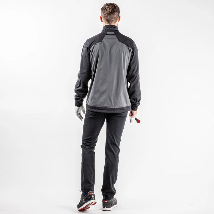 Lyle is a Windproof and water repellent golf jacket for Men in the color Forged Iron(8)