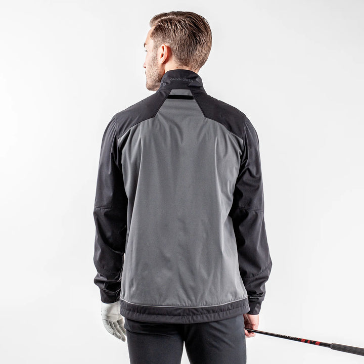 Lyle is a Windproof and water repellent golf jacket for Men in the color Forged Iron(6)