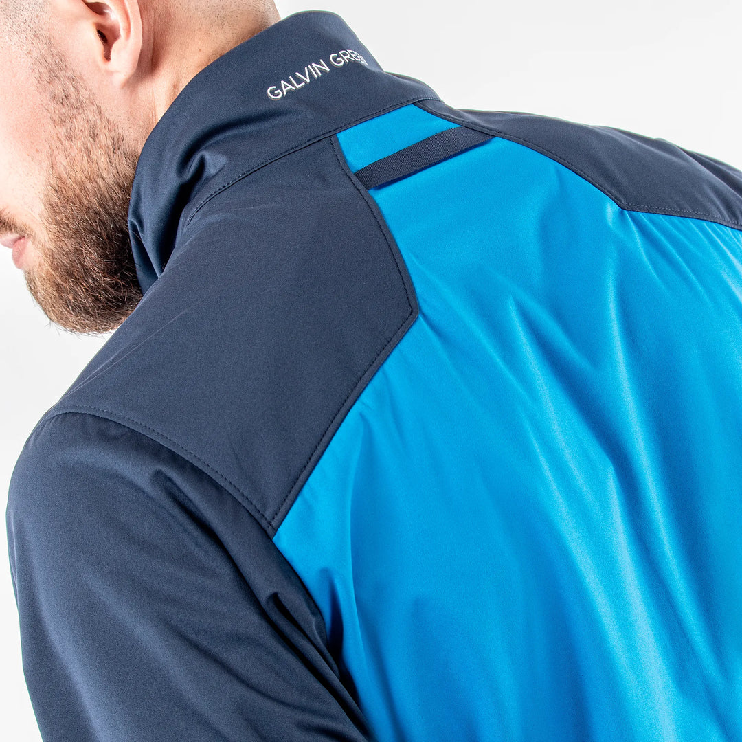 Lyle is a Windproof and water repellent golf jacket for Men in the color Blue(6)
