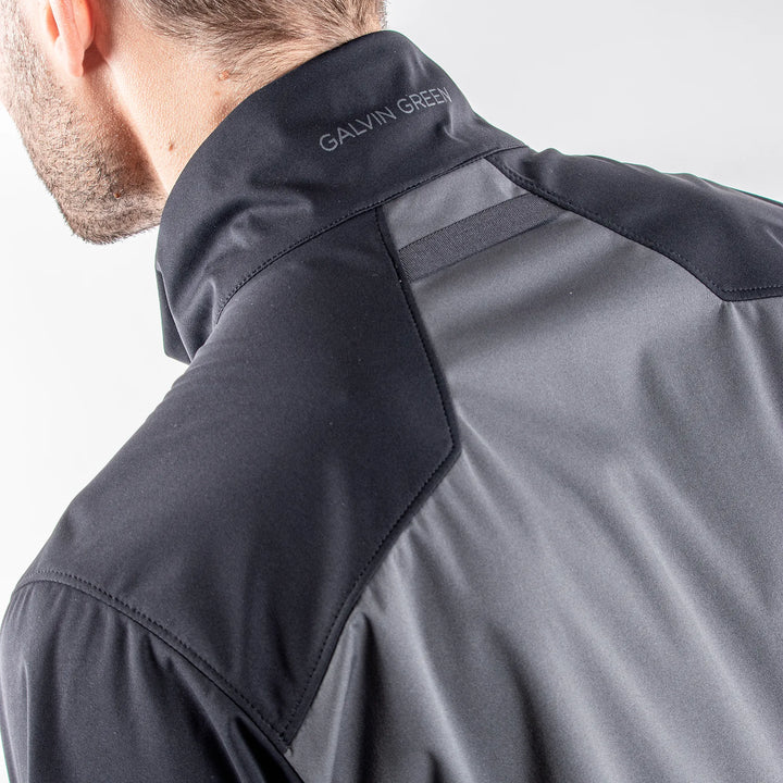 Lyle is a Windproof and water repellent golf jacket for Men in the color Forged Iron(7)