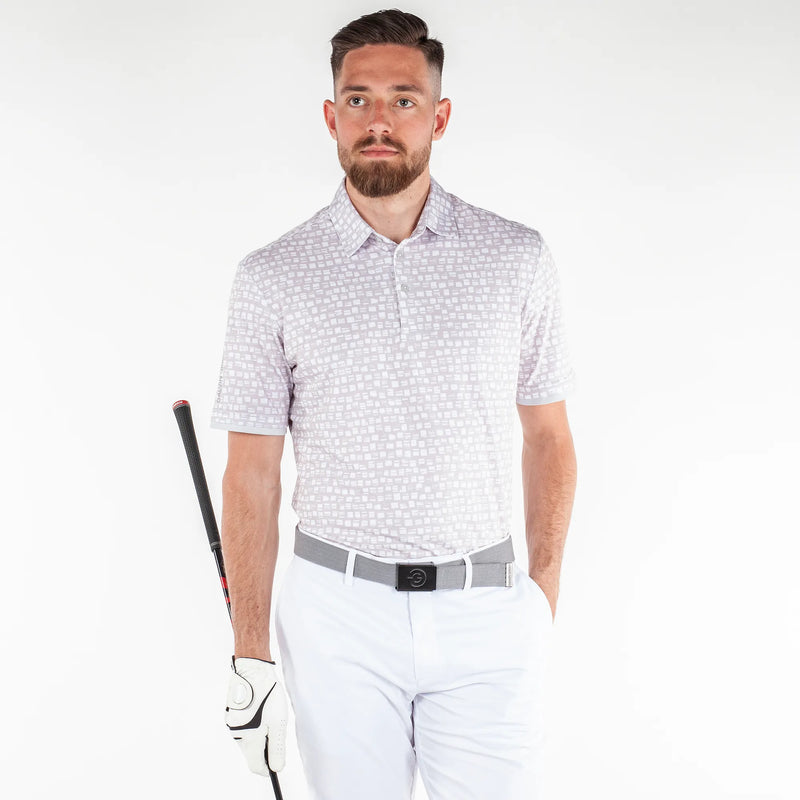 Mack is a Breathable short sleeve shirt for Men in the color White(1)