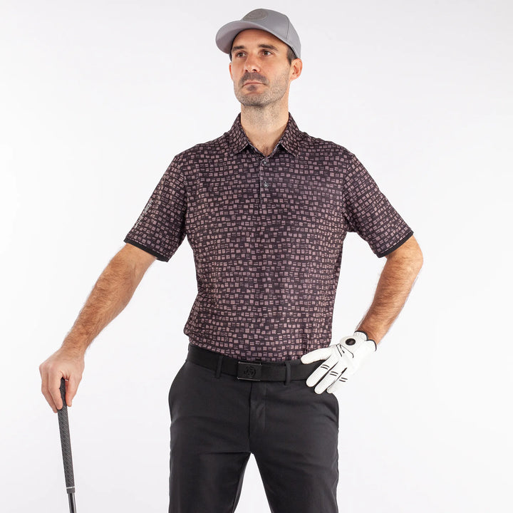 Mack is a Breathable short sleeve shirt for Men in the color Black(1)