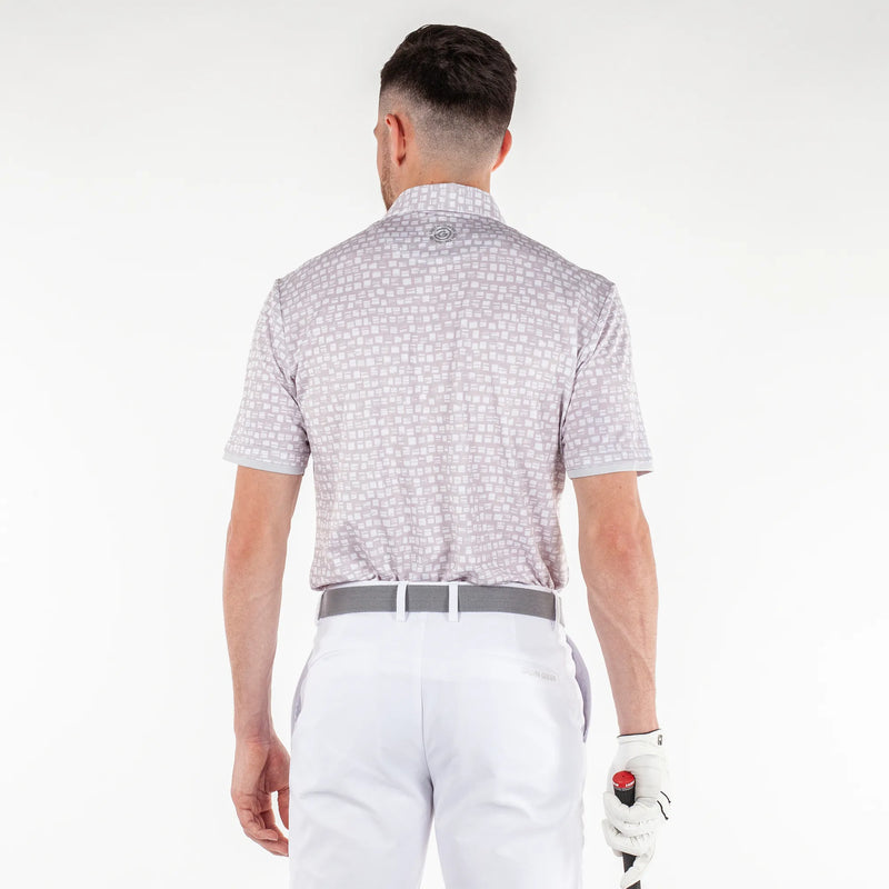 Mack is a Breathable short sleeve shirt for Men in the color White(5)