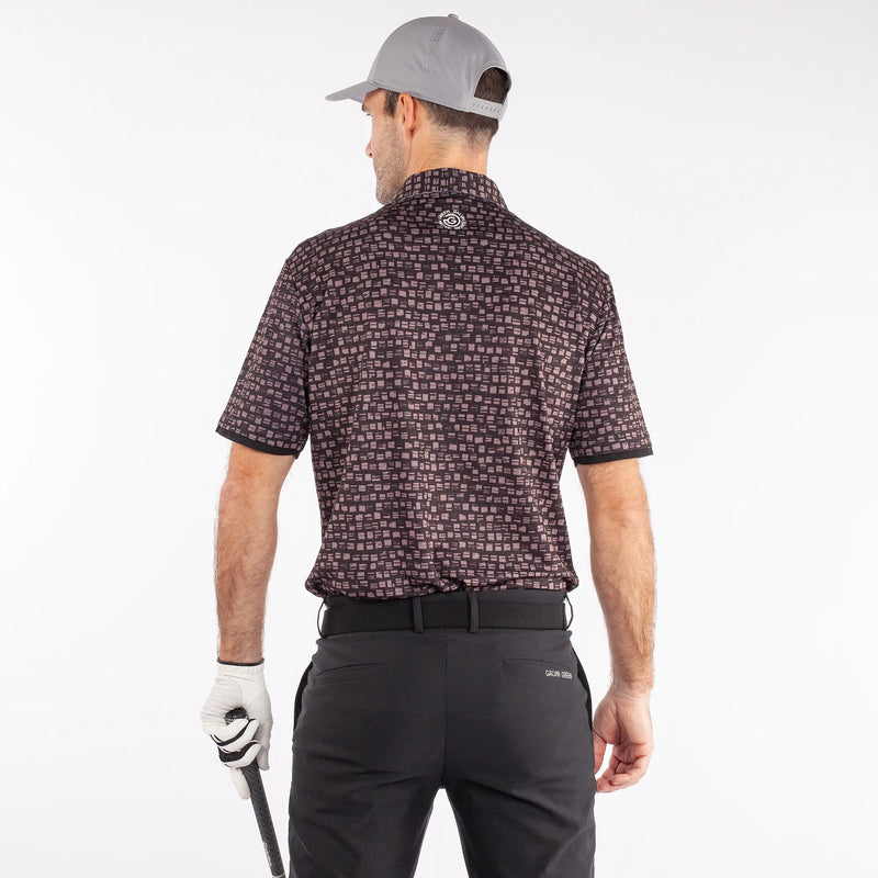 Mack is a Breathable short sleeve shirt for Men in the color Black(3)