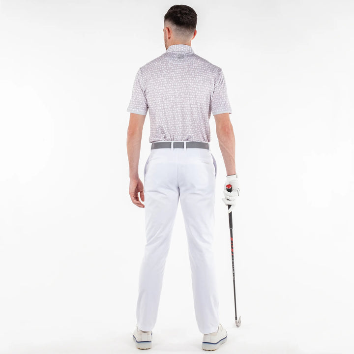 Mack is a Breathable short sleeve shirt for Men in the color White(7)