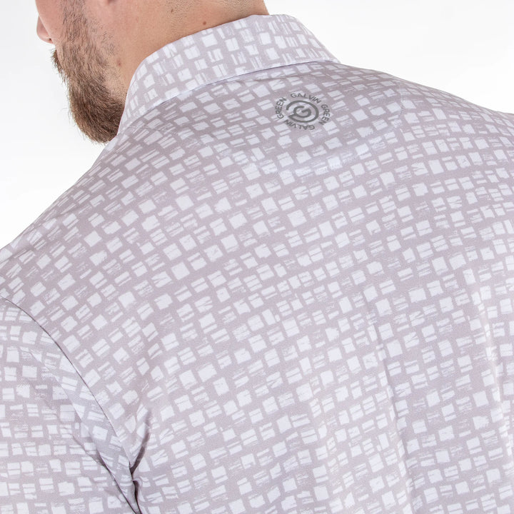 Mack is a Breathable short sleeve shirt for Men in the color White(6)