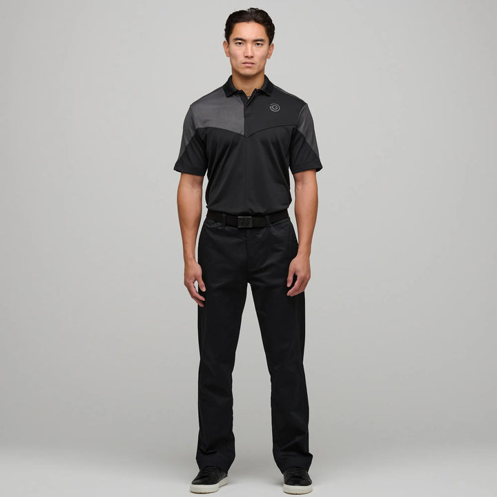 Magnus is a Breathable short sleeve shirt for Men in the color Black(2)