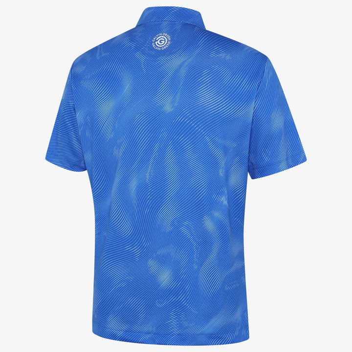 Maguire is a Breathable short sleeve golf shirt for Men in the color Royal Blue(1)