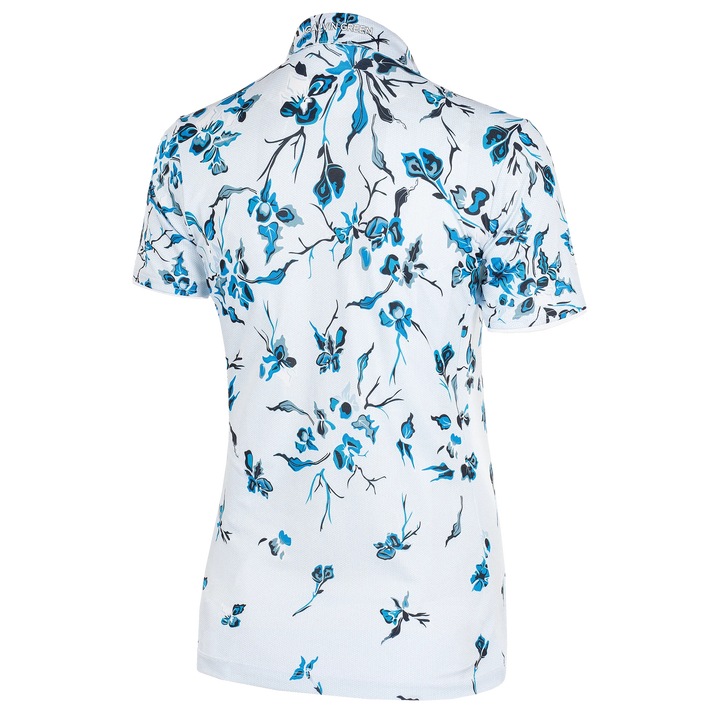 Malena is a Breathable short sleeve shirt for Women in the color Navy(9)