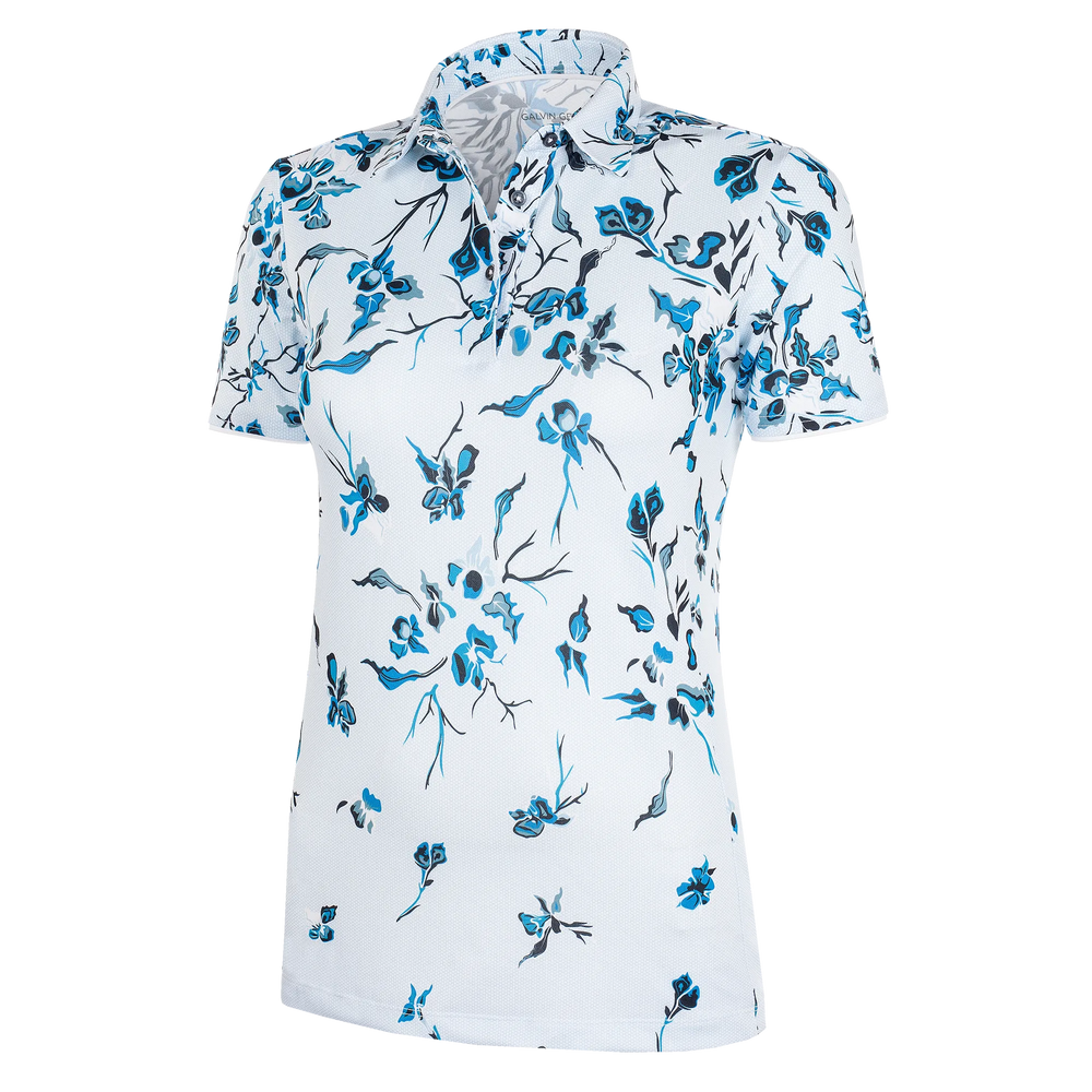 Malena is a Breathable short sleeve shirt for Women in the color Navy(0)