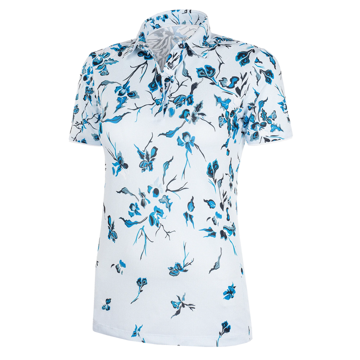 Malena is a Breathable short sleeve shirt for Women in the color Navy(0)