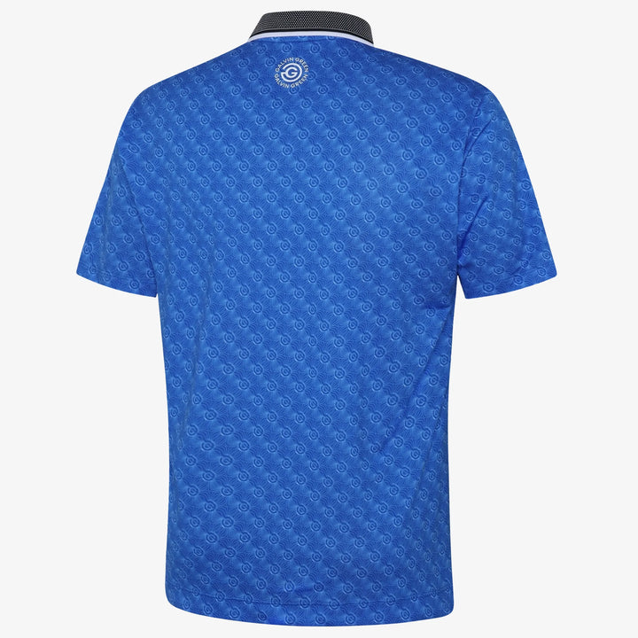 Mansfield is a Breathable short sleeve golf shirt for Men in the color Royal Blue(1)