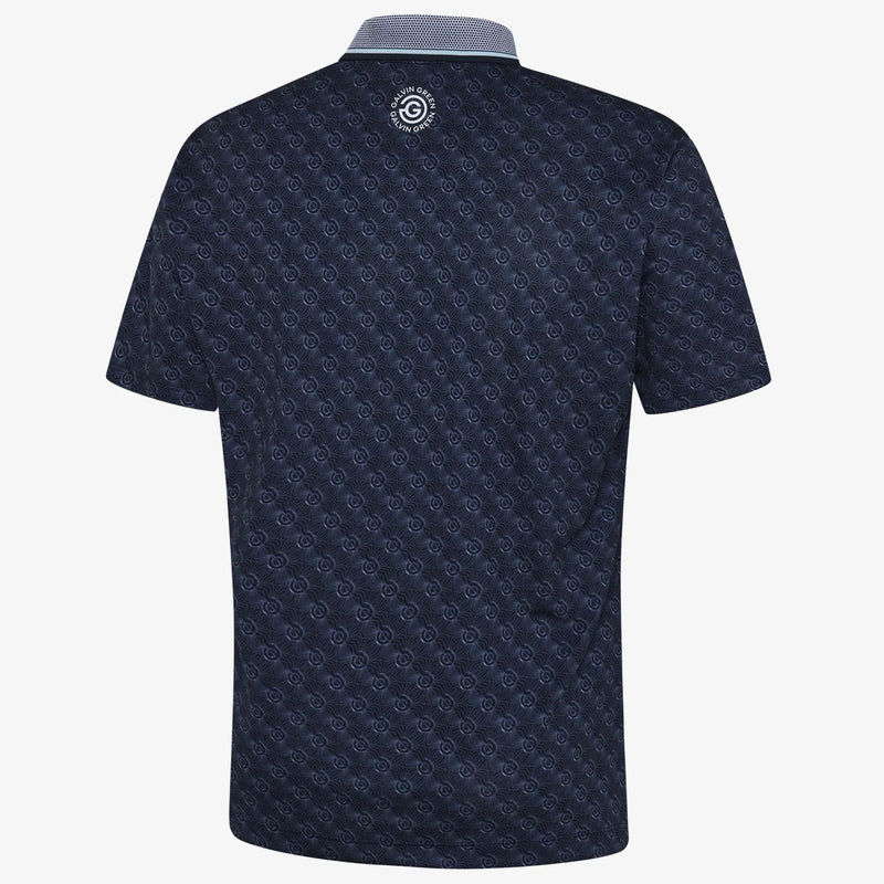 Mansfield is a Breathable short sleeve golf shirt for Men in the color Navy(1)