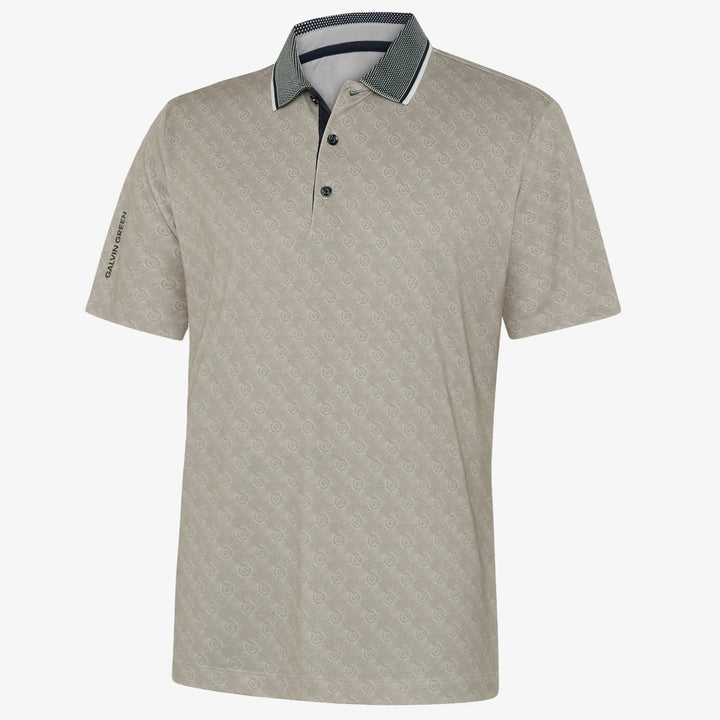 Mansfield is a Breathable short sleeve golf shirt for Men in the color Sand(0)